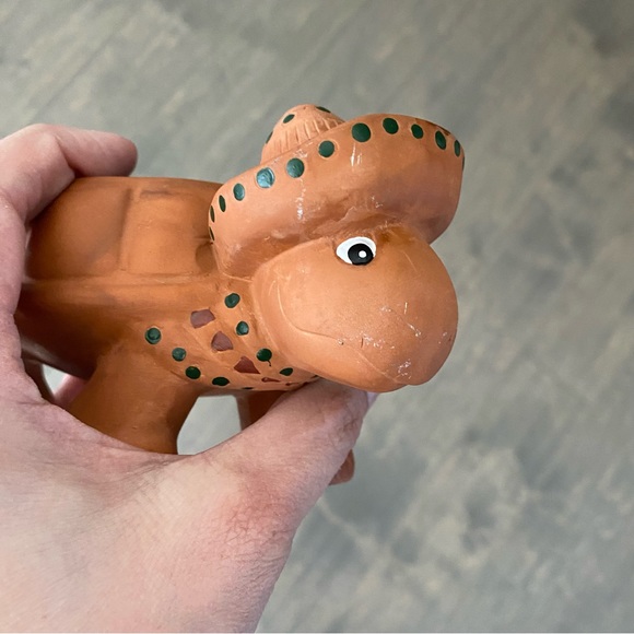 Cobble Creek Terra Cotta Turtle Wax Candle Reusable Holder - Picture 9 of 9